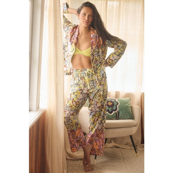 Anthropologie Other - Alexandra Farmer X Anthropologie Printed Pajama Set NWT